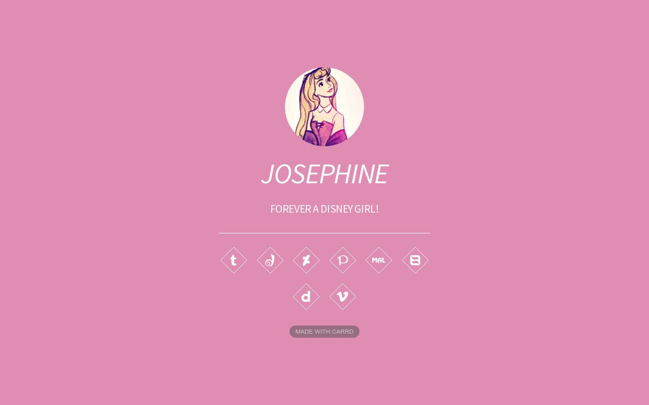 Carrd profile picture for @josephine